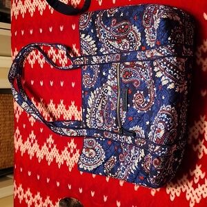 Patriotic vera bradley shoulder bag